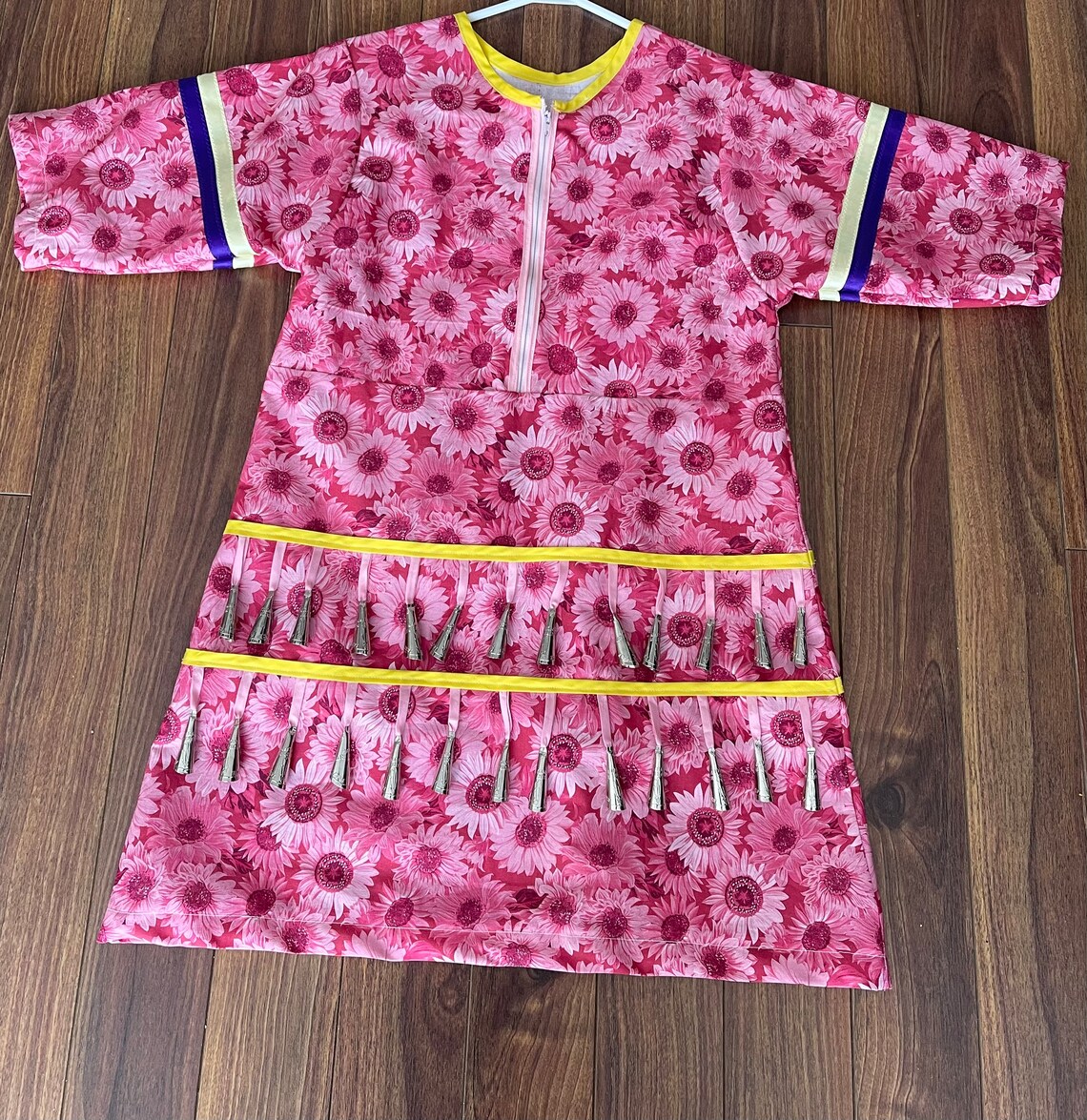 Girls Jingle Dress 100 Cotton for That Special Girl. Etsy Canada