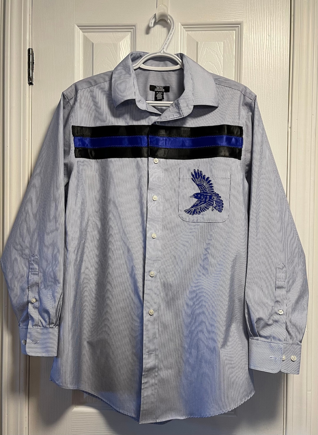 Men’s Ribbon Shirt. Graduation Shirt, Wedding or Ceremonial Shirt, for ...