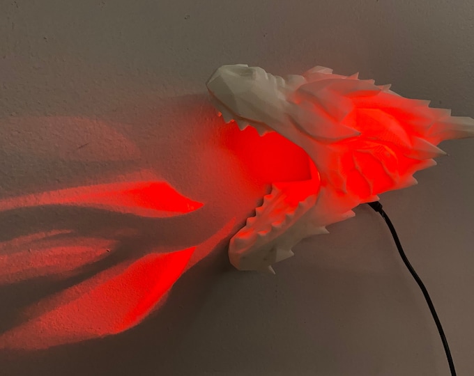 Mythic Dragon Wall Light
