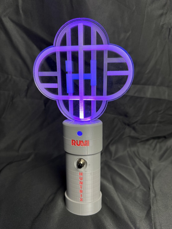 Kpop Demon Hunter Lightstick – Huntr/x Wand, Color-shifting Glow