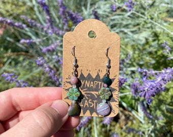 Semi-precious Stone Earrings