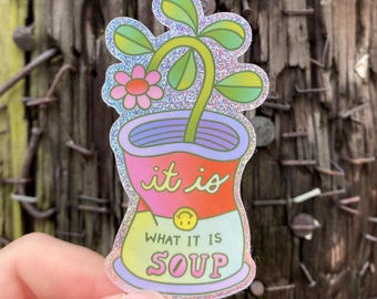 Soup Can Sticker!