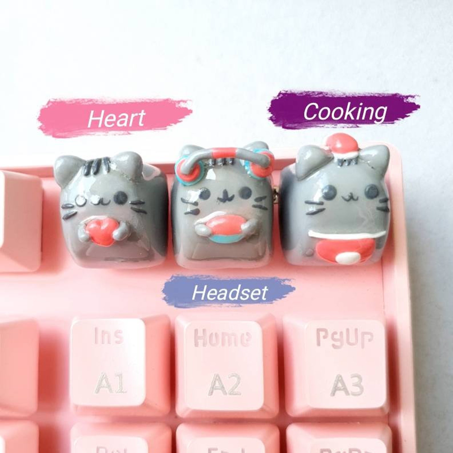 pusheen key holder