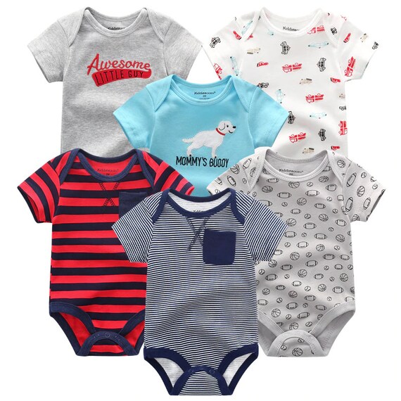 Vais a ser Abuelos Cotton Newborn Baby Bodysuits Cute Summer Baby Rompers  Body Baby Boys Girls Clothes Outfits Pregnancy Reveal