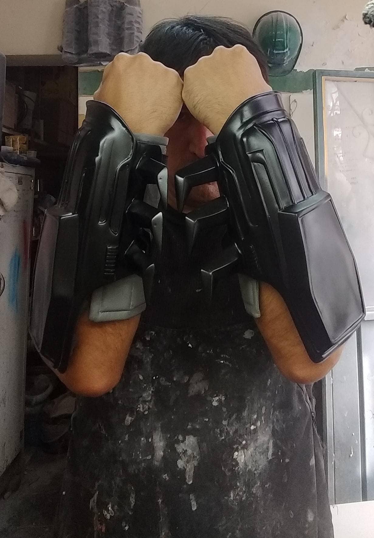 Batman Arkham Origins gauntlets cosplay Etsy