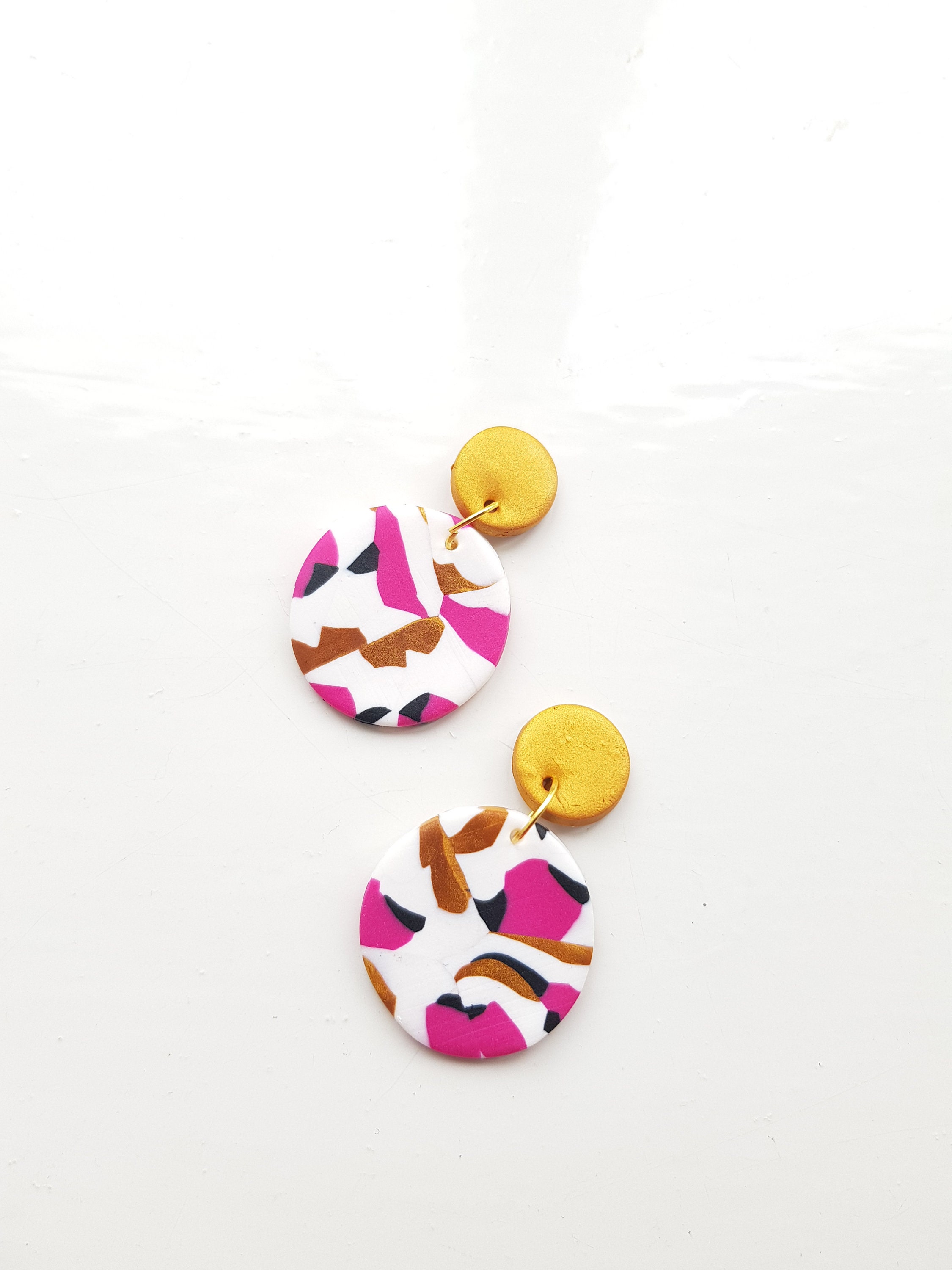 Clip on earrings cute Clearance