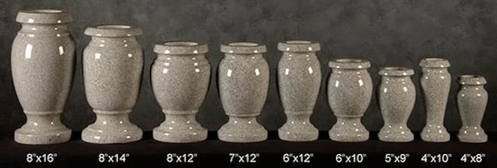 Marble Headstone Vase, Marble Vase, Cemetery Marble Vase, Marble Monument Vase Etsy