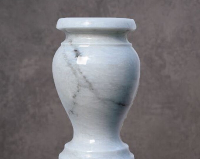 Marble Headstone Vase, Marble Vase, Cemetery Marble Vase, Marble