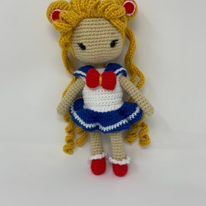 Sailor Moon Plush Doll Crochet