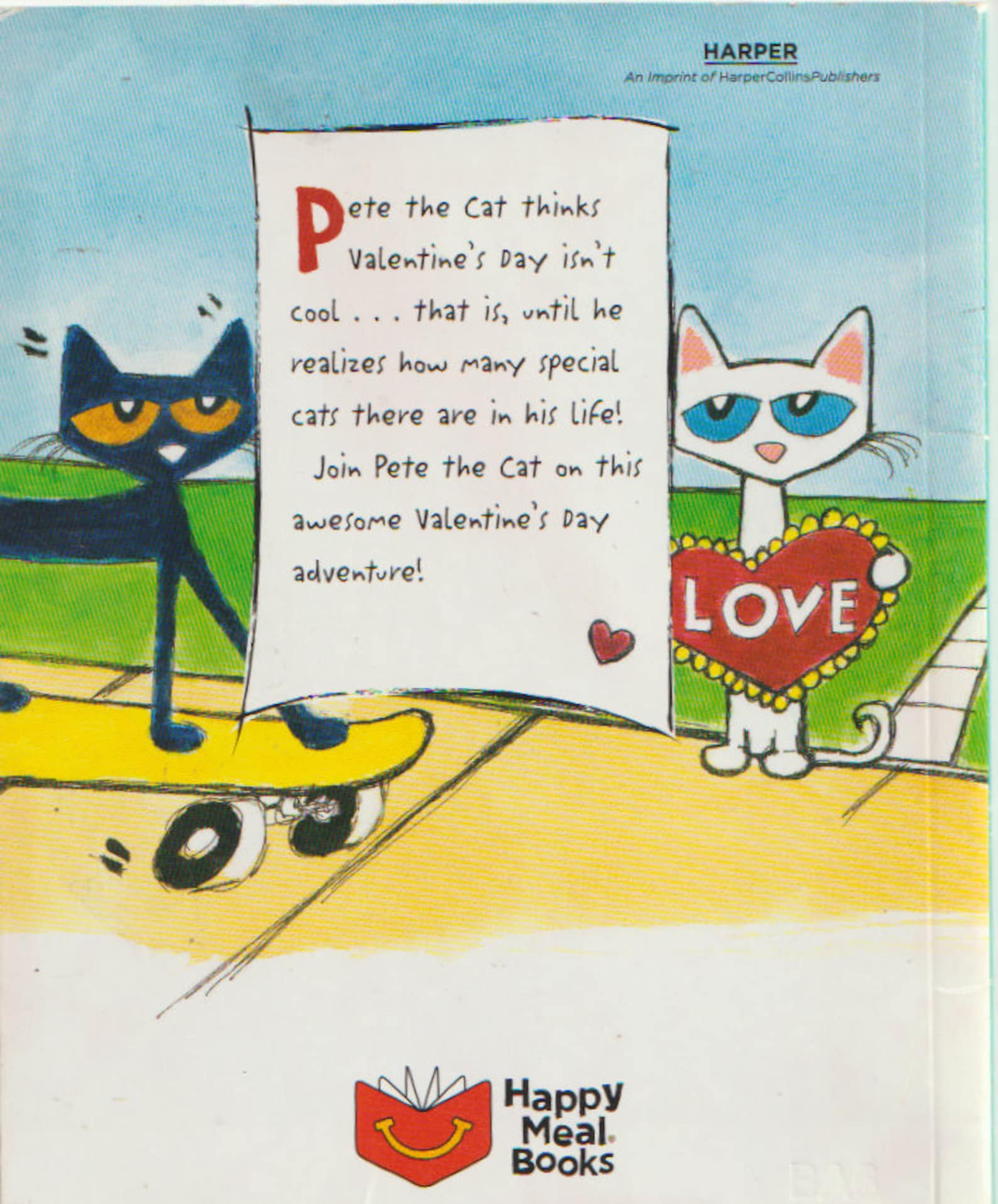Mcdonalds Collectable Book Pete the Cat Original Etsy Canada
