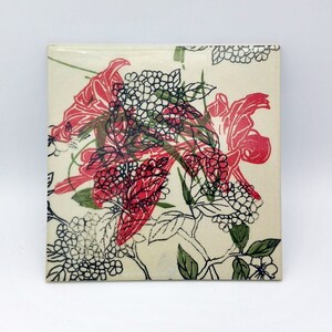 Unique tile - three print patterns