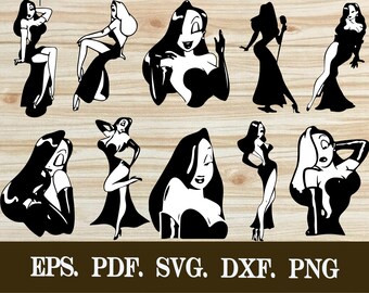 Download Jessica Rabbit Svg Etsy