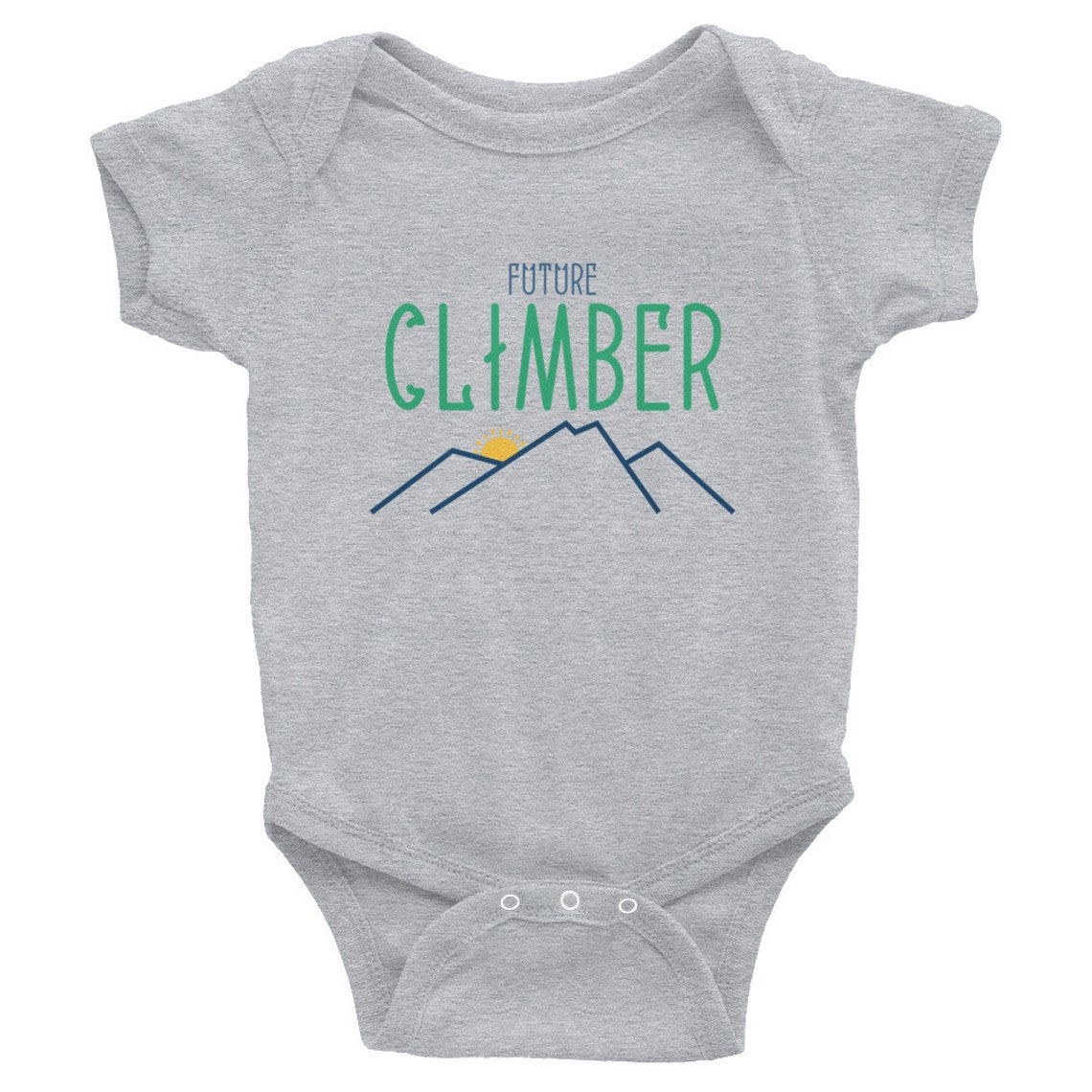 Future Climber Climbing Baby Outfit Cute Baby Gift Climber Etsy