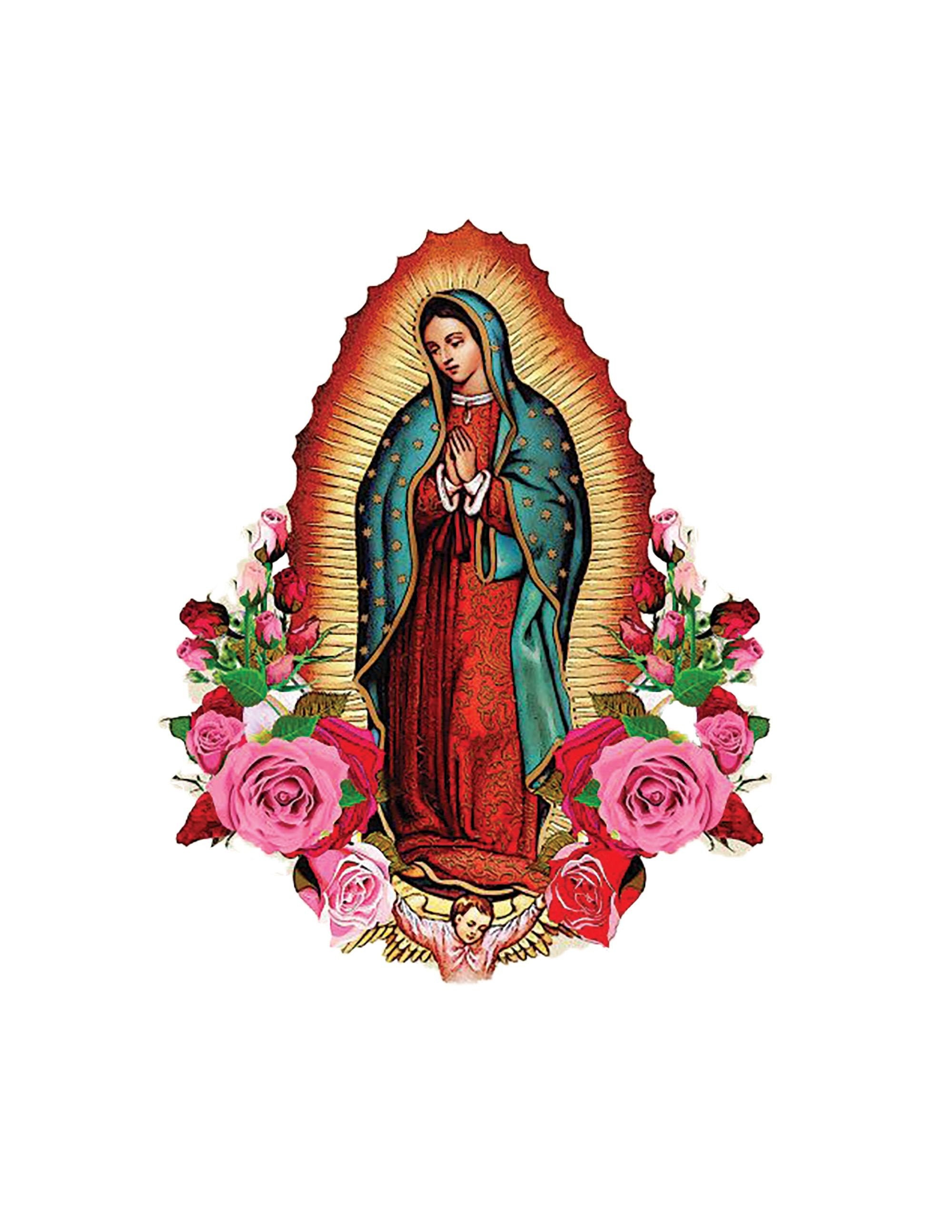 The Virgin Mary Sticker - Etsy