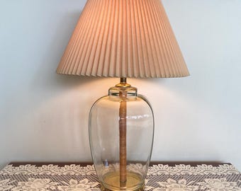 Clear glass ginger jar lamps new arrivals