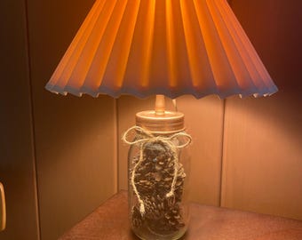 Sweet Vintage Country Farmhouse Mason Style Canning Jar Accent