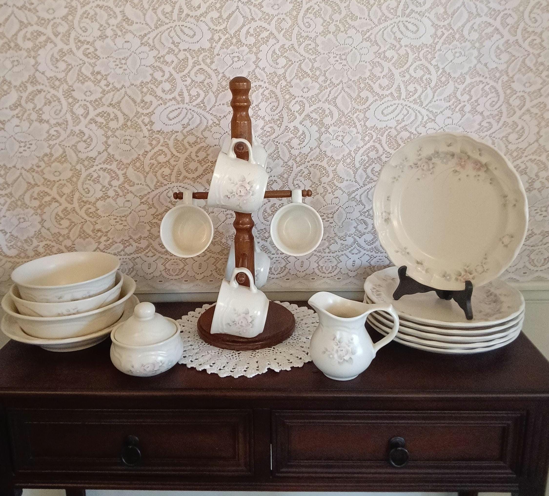 Tea Rose Vintage Pfaltzgraff - Etsy