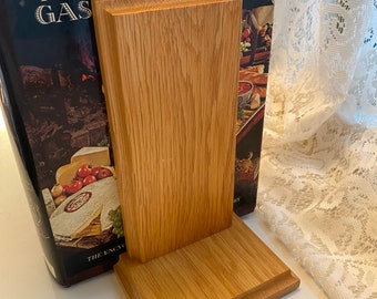 Vintage Oak Book Ends