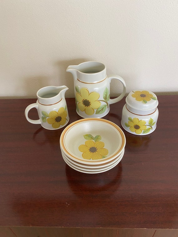 Royal Doulton Lambeth Stoneware Summer Days Collection Made in Etsy