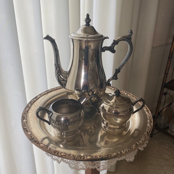 Silverplate Tea Service Etsy