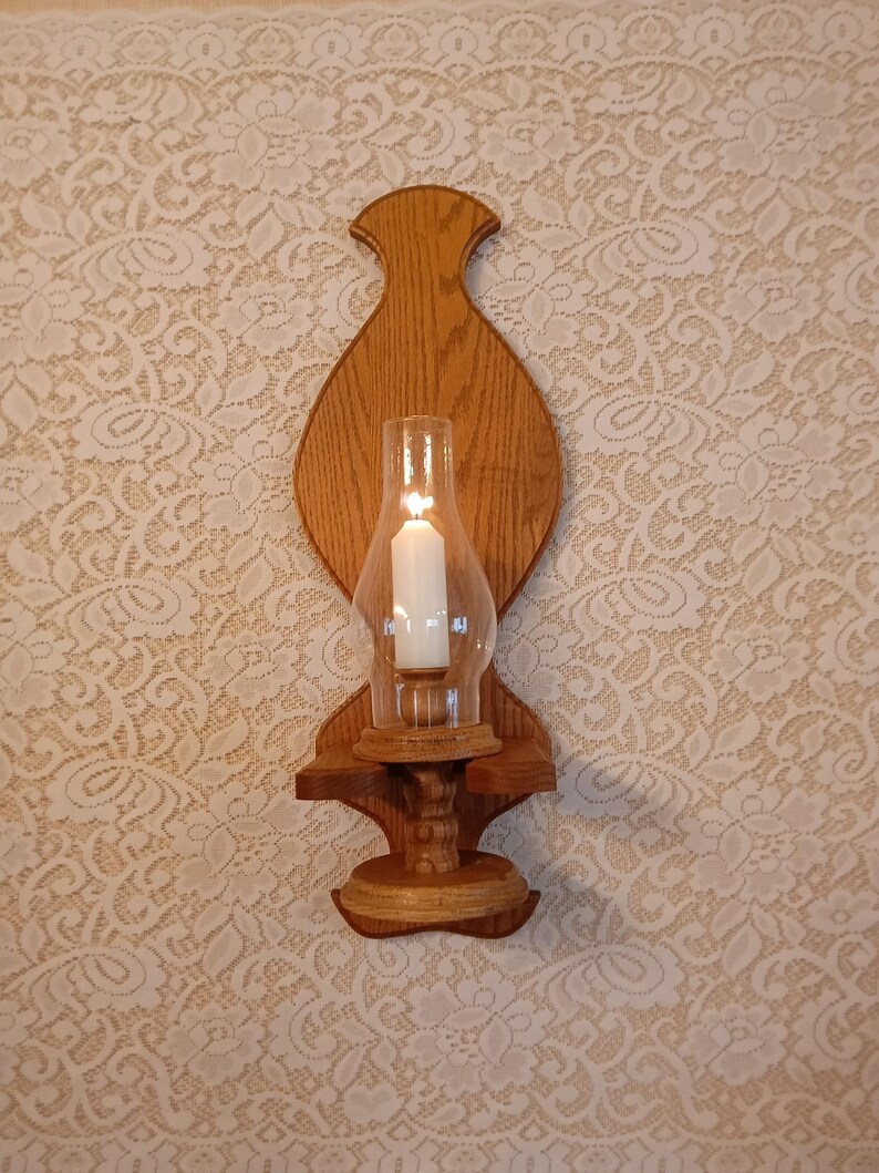 Oil Lamp Wall Holder