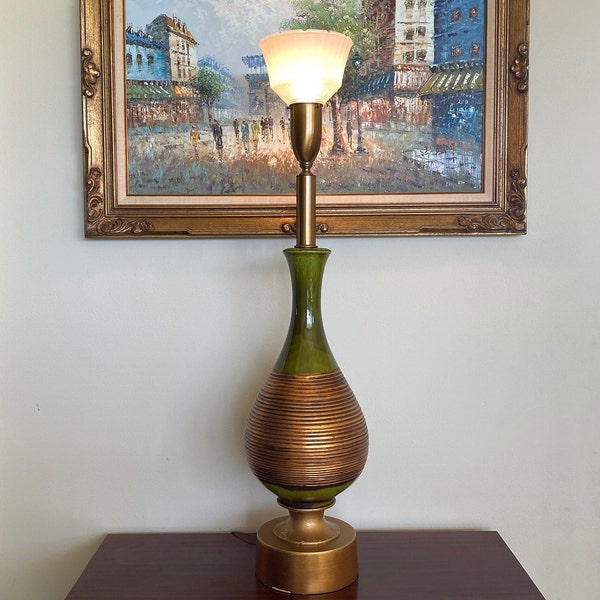 Mid Century Modern Table Lamp - Etsy