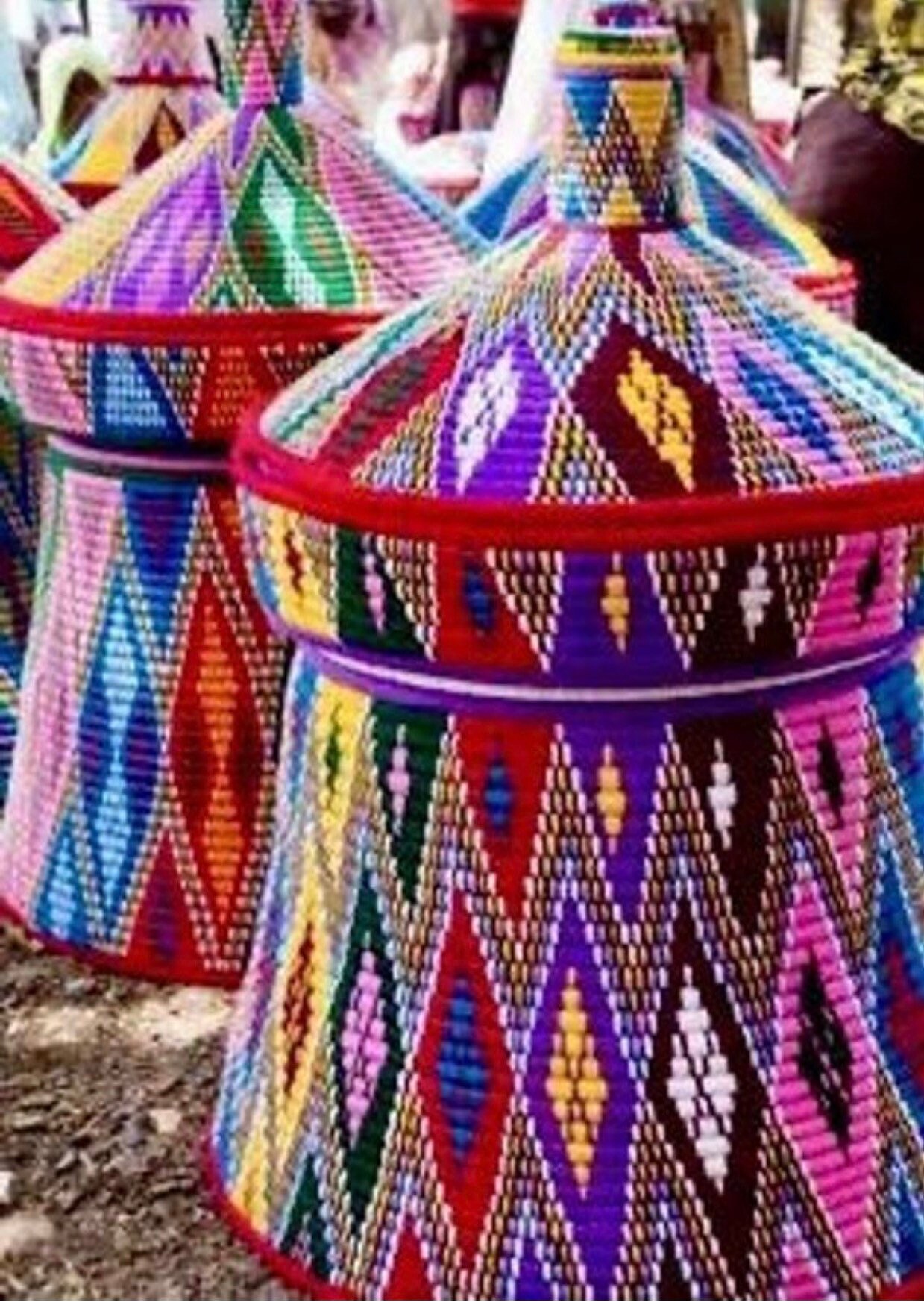 Mesob / Ethiopian Handwoven Basket / Eritrean Mesob / Large Etsy UK