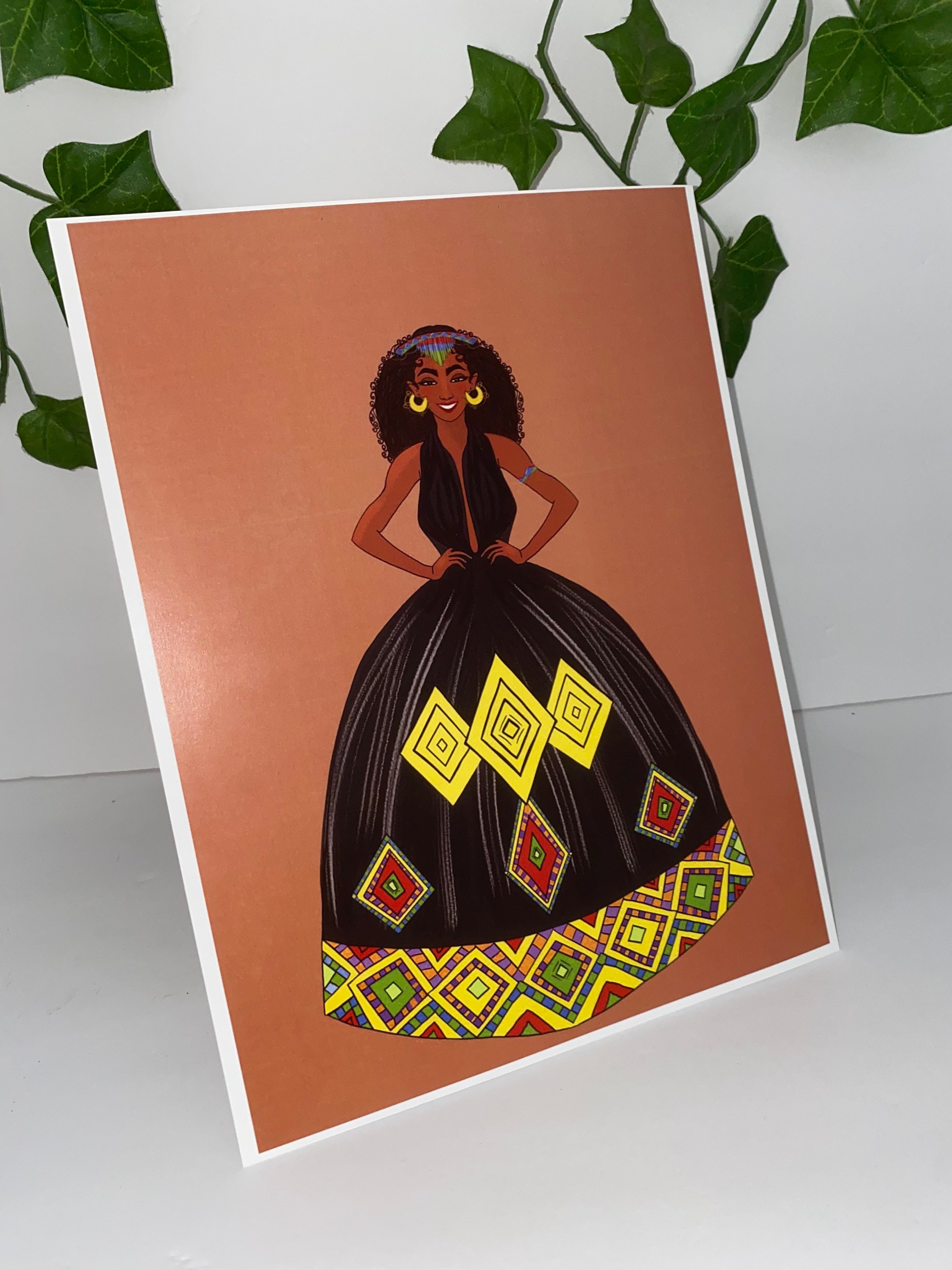 Ethiopian Art / Eritrean Art / Wall Art / Ethiopian Decor / Etsy