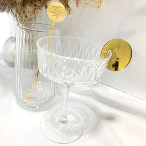 Luxury Personalised Acrylic Drinks Stirrer & Chip Set image 6