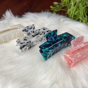 Crystal Claw Hair Clip | Damage Free | Hair Setting Clips