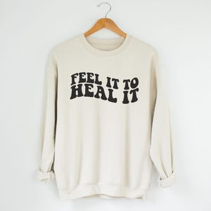 Spiritual Healing, Self Healing Sweatshirt - Inner Healing - Divine Healing - Emotional Healing - Mental Health Yoga Shirt