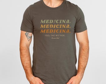 Medicina Plant Medicine Shirt | Herbalist T-Shirt | Nature is Medicine Tee.