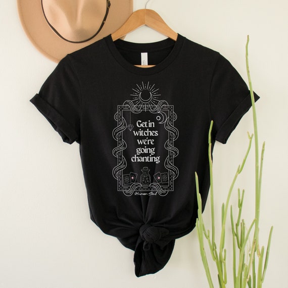 Witchy Vibes T-Shirt: Funny Witchcraft Chanting Tee