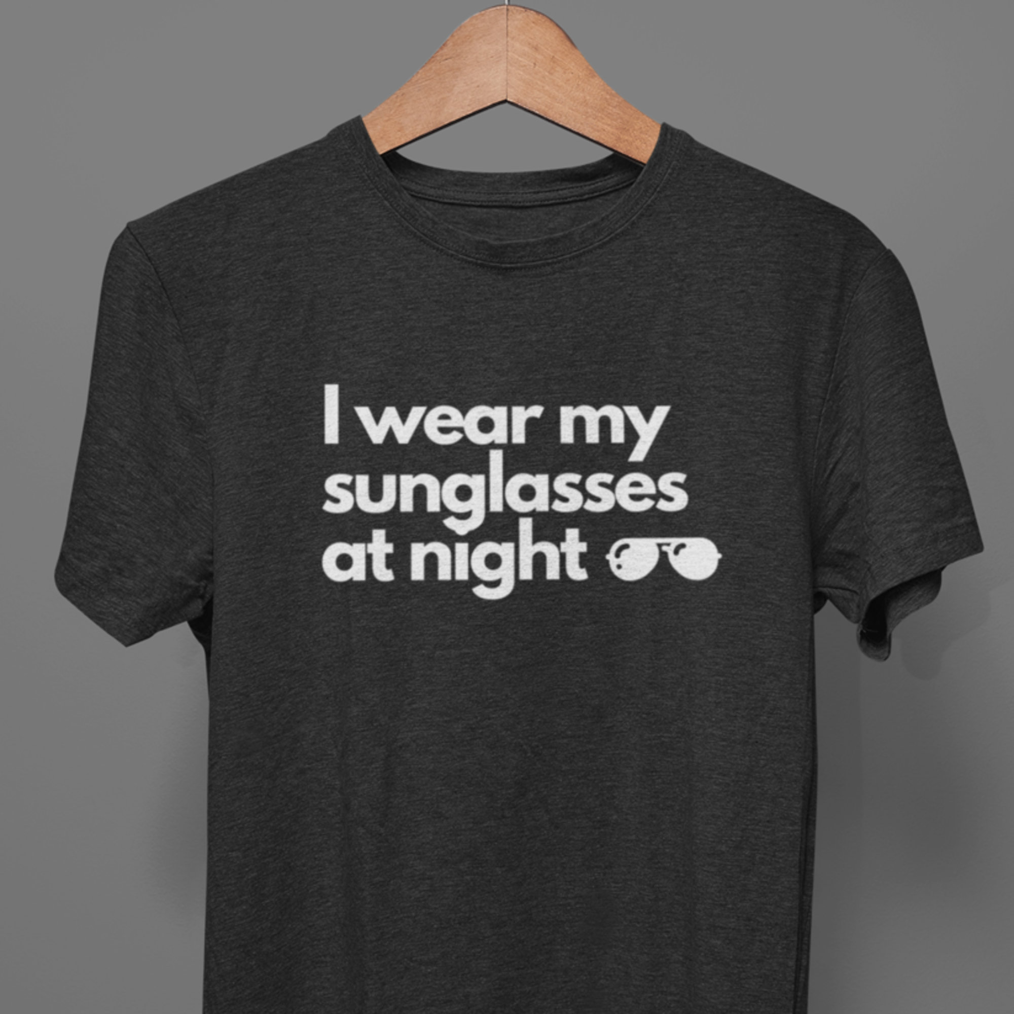 80's T Shirt I Wear My Sunglasses At Night T Shirt Funny T Etsy