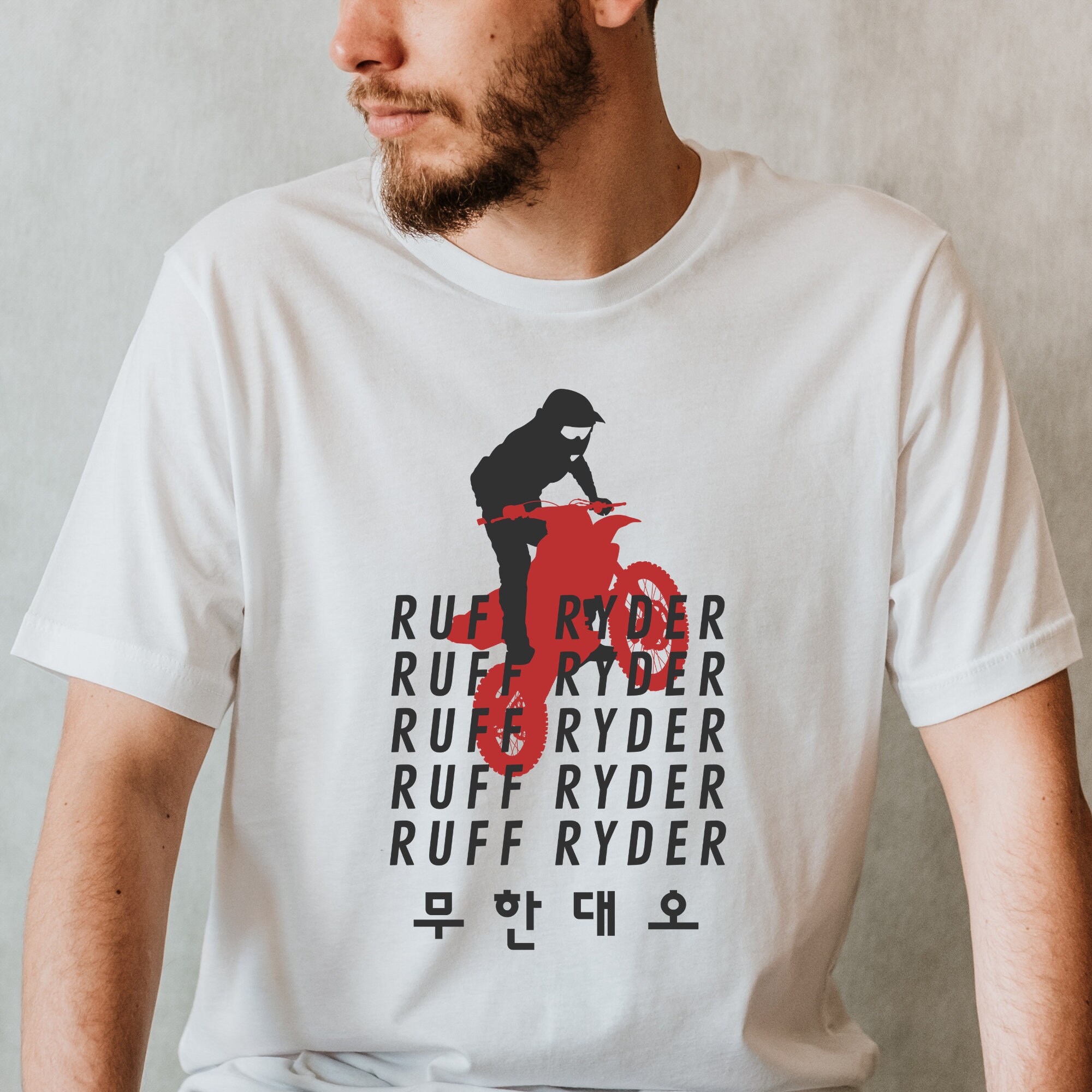 Logo Ruff Ryders RIP DMX shirt