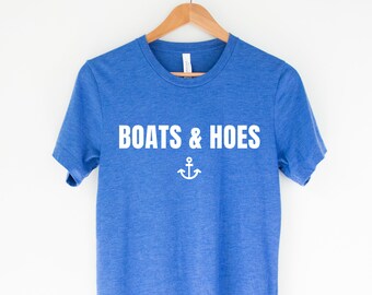 Will Ferrell Movie - Boats and Hoes - Step Brothers Shirt - Will Ferrell Shirt - Sailor Shirt - Unisex