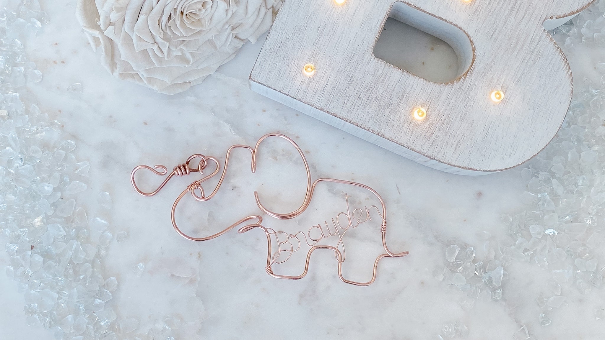 Welcome baby charm, New baby gift, Baptism gift, Christening gift, Personalized baby gift