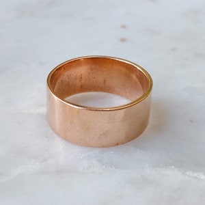 Solid Pure Copper Ring, Healing Copper Ring