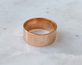 Solid Pure Copper Ring, Healing Copper Ring