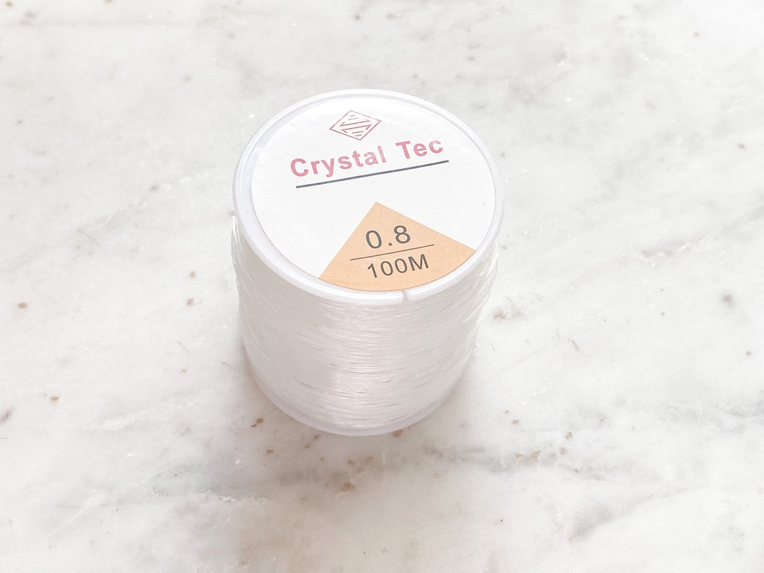 Clear Bead Cord, Crystal Tec Elastic Stretch Thread for Jewelry 100m - Etsy