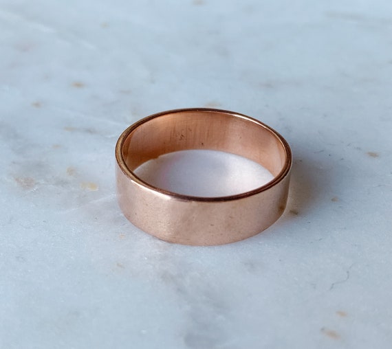 Buy Hammered Copper Band pure Copper Rings Stackable Rings Online in India  - Etsy | Pure products, Rings online, Pure copper