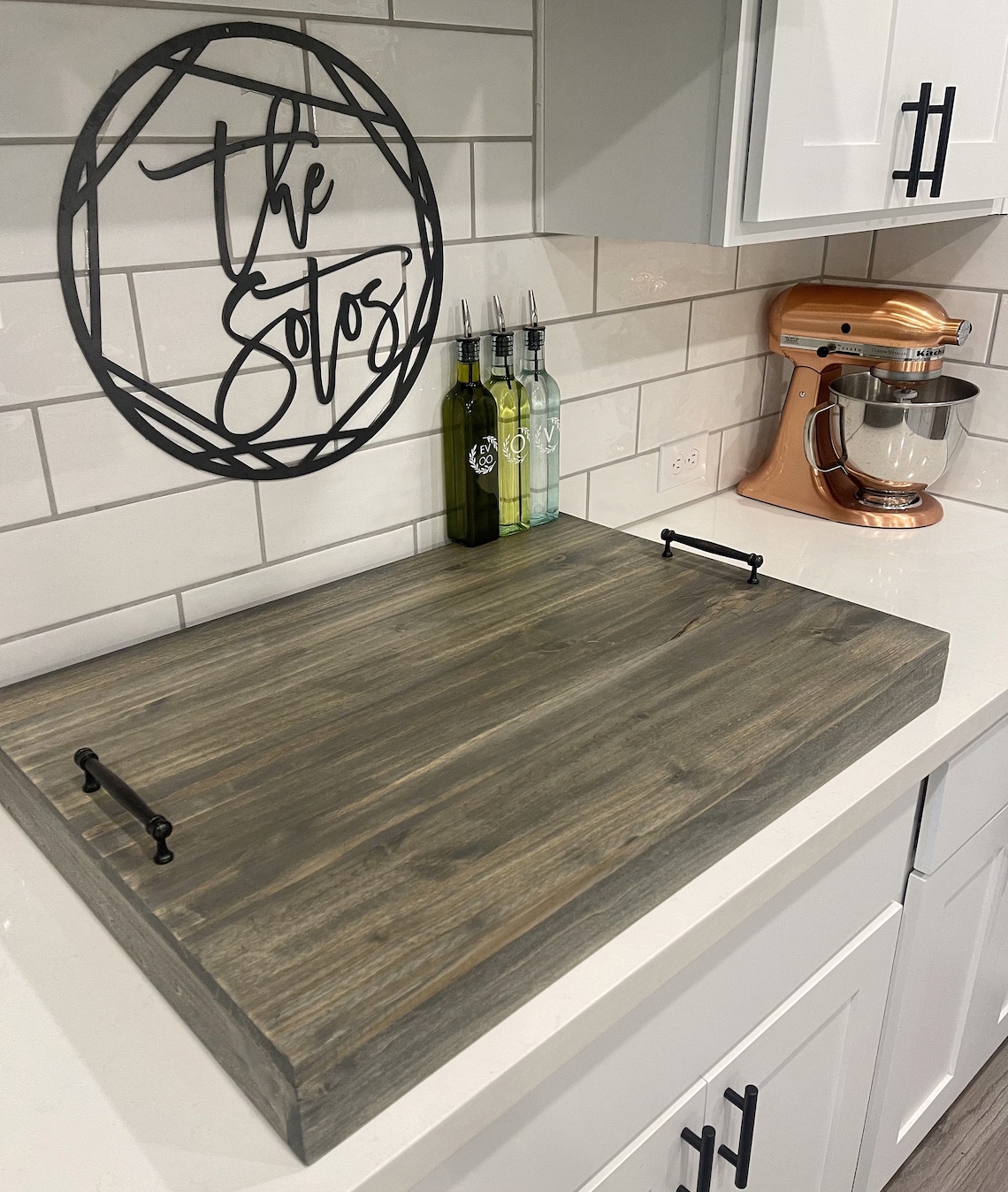 Gas / Flat Stove Top Cover Etsy