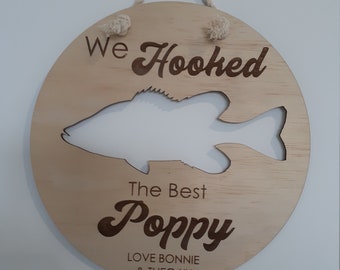 Fishing Plaque