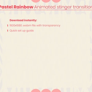 Info text on download: 1 animated webm file with transparent background and 1 quick set up guide.