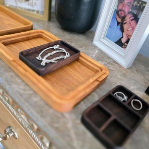 Personalized Wooden Jewelry Box, Elegant Retro Gift for Her, birthday gift, Wedding Gift, Personalized Gift for Her