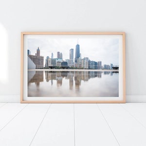 Chicago Skyline Wall Art | Chicago Photography | Chicago Print DIGITAL DOWNLOAD ONLY