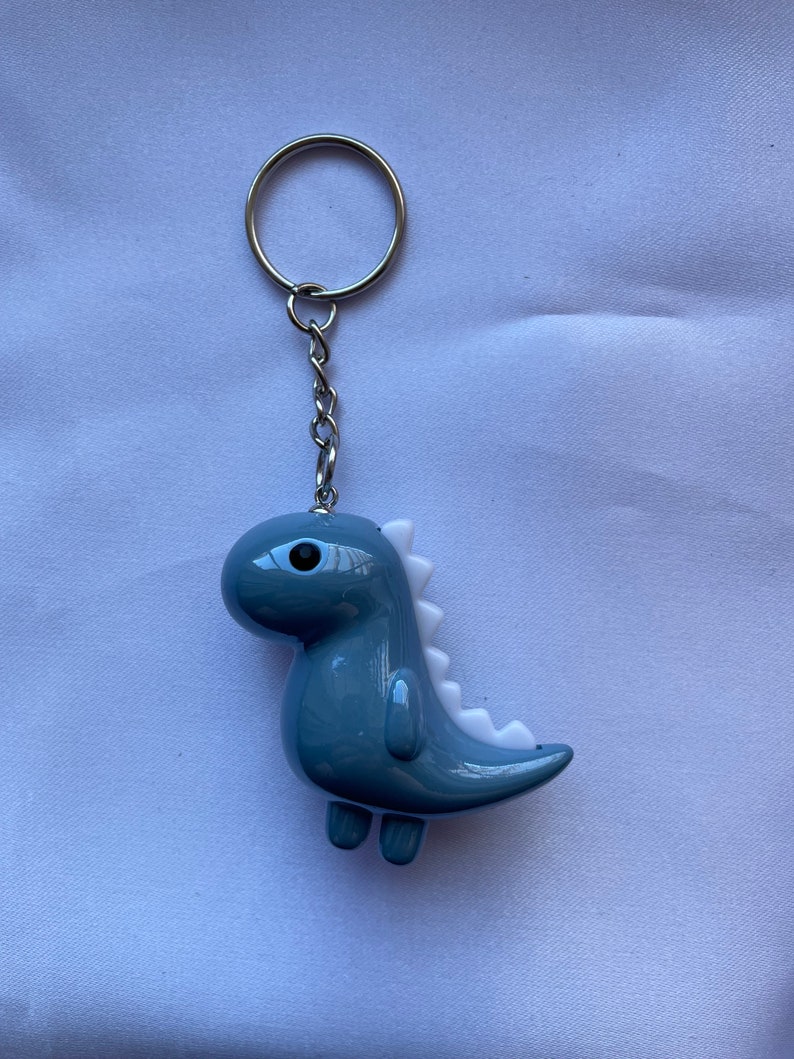 Dinosaur keychain Blue