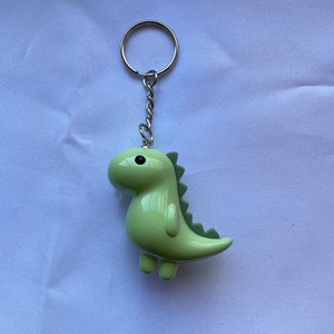 Dinosaur keychain Green