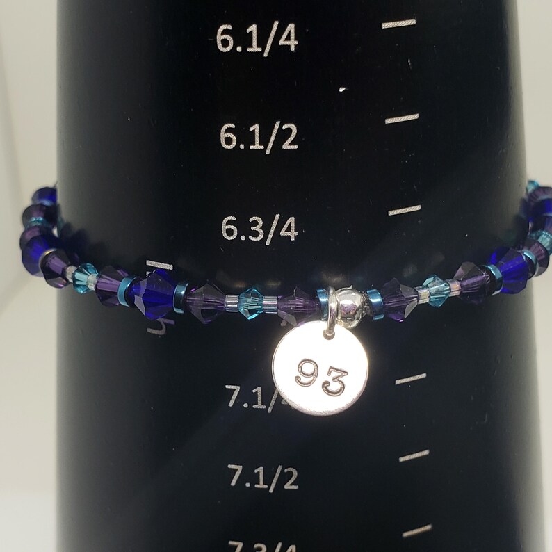 SUGA BTS so Far Away 93liner Inspired Swarovski Crystal Bead and