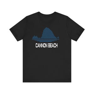 Cannon Beach VHS - T-shirt à manches courtes en jersey unisexe